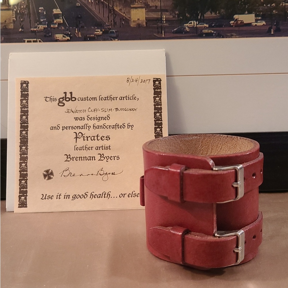 Johnny Depp leather cuff